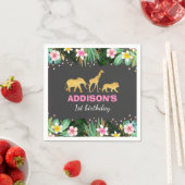 Wild Eentje Oerwoud Dieren Napkin Servet (Insitu)