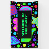 Wild Eighties Party Spandoek (Verticaal)