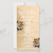 Wild Elegance: De Uitnodiging van het Luipaard (Voorkant)