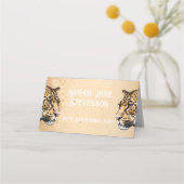 Wild Elegance: De Uitnodiging van het Luipaard (Voorkant)