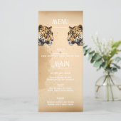 Wild Elegance: De Uitnodiging van het Luipaard (Staand voorkant)