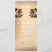 Wild Elegance: De Uitnodiging van het Luipaard (Voorkant)