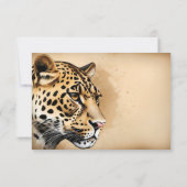 Wild Elegance: een uitnodiging geïnspireerd door N (Achterkant)