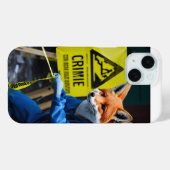 Wild Elegance: Fox iPhone 15 Hoesje (Achterkant (horizontaal))