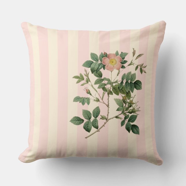 Wild Elegance: Rosa malmundariensis Sierkussen (Voorkant)