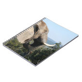 Wild Elephant Eating, Zuid-Afrika Notitieboek (Linkerzijde)