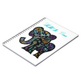 Wild Elephant-laptop Notitieboek (Linkerzijde)