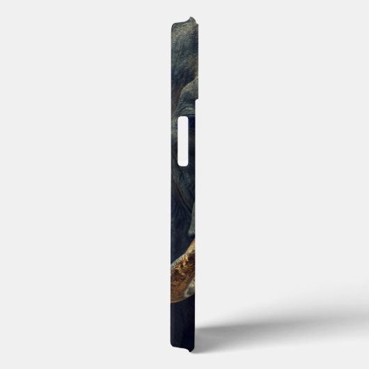 Wild Elephant sluit iPad Mini hoesje af (Achterkant / Rechts)