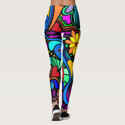 Wild en Crazy Leggings (Achterkant)