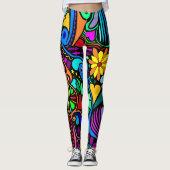 Wild en Crazy Leggings (Voorkant)