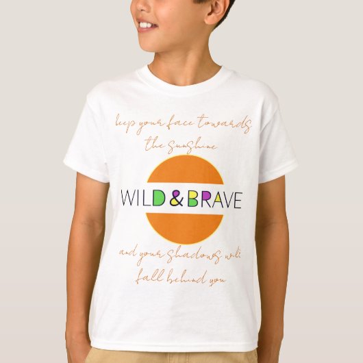 wild en dapper T-shirt (Voorkant)