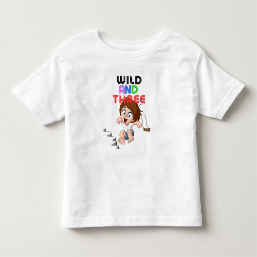 Wild en drie kinder shirts (Voorkant)