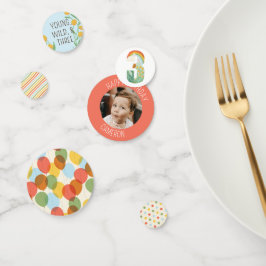 Wild en Drie Natuur Verjaardagsfeest Confetti