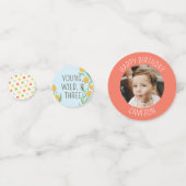 Wild en Drie Natuur Verjaardagsfeest Confetti (Voorkanten)