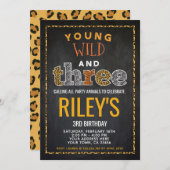 Wild en drie, Safari Kaart (Voorkant / Achterkant)