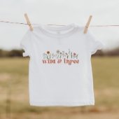 Wild en Drie Wildflower Peuter T-Shirt