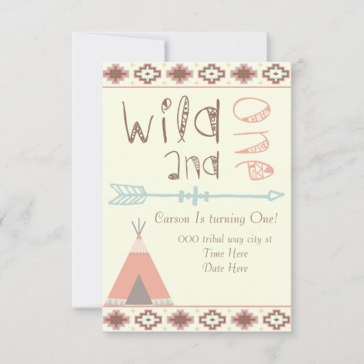 Wild en een kaart (Voorkant)