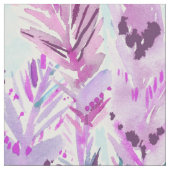 WILD en FREE Lavender Aqua Feathers Stof (Close Up)