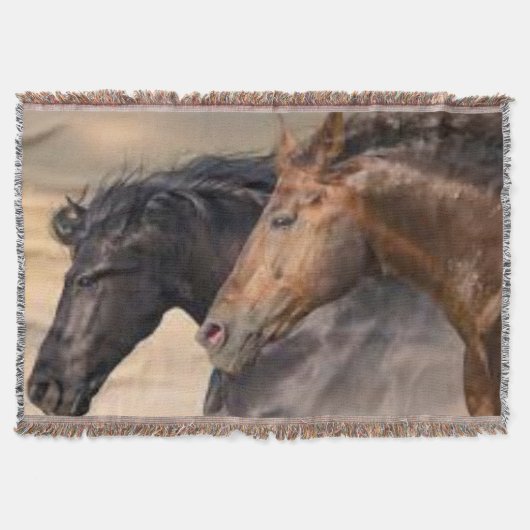 Wild en Free Sherpa Blanket Deken (Voorkant)