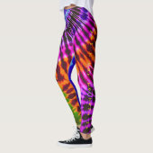 Wild en free tie Dye Hippie Leggings (Links)