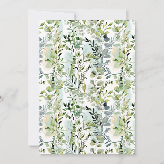 Wild en Gratis 3e Verjaardagsfeestuitnodiging Kaart (Achterkant)