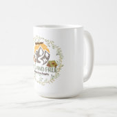 🌲 Wild en gratis Adventure Mok – Begin je dag (Voorkant rechts)