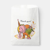 Wild en gratis Safari Tiener Gezamenlijk Verjaarda Bedankzakje (Voorkant)