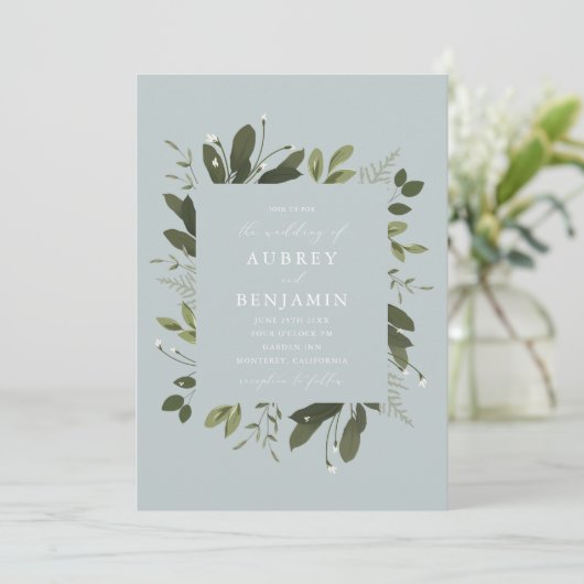 Wild en Groen Kaart (Staand voorkant)