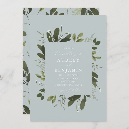 Wild en Groen Kaart (Voorkant / Achterkant)