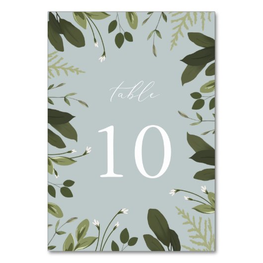 Wild en Groen Kaart (Achterkant)