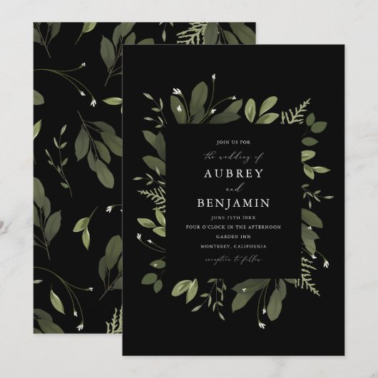 Wild en Groen Kaart (Voorkant / Achterkant)