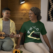 Wild en Gutsy Vrouw Man Classy Elegant Animal T-shirt