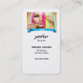 Wild en Sassy Haarstylist & Nail Tech Visitekaartje (Voorkant)