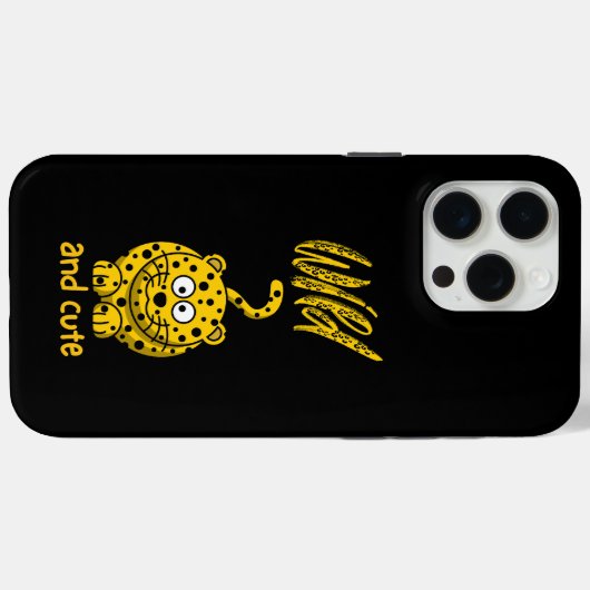 WILD EN SCHATTIGE Case-Mate iPhone CASE (Achterkant (horizontaal))