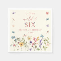 Wild en Six Wildflower 6e verjaardagsfeestje
