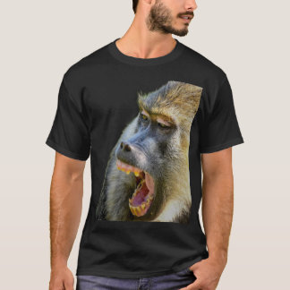 Wild en Stoer – Baviaan Bedrukt Overhemd T-shirt