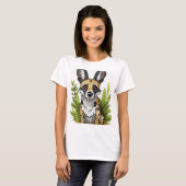 Wild en uniek Afrikaans Wild Dog T-shirt – Celebr (Voorkant volledig)