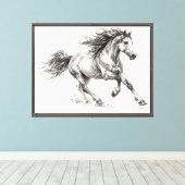 Wild en Vrij Canvas Afdruk (Insitu (Houten vloer))
