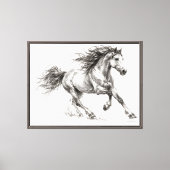 Wild en Vrij Canvas Afdruk (Voorkant)