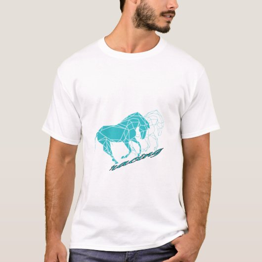 Wild en vrij: de schoonheid van paarden t-shirt (Voorkant)
