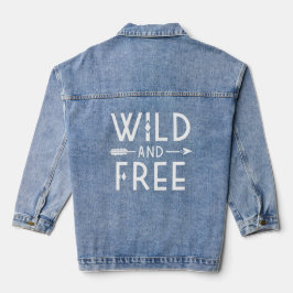 Wild en vrij denim jacket