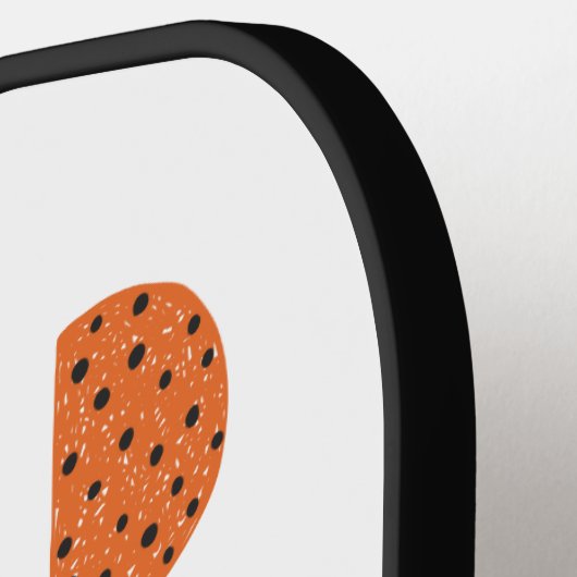 Wild en vrij | Doodle Letters Pickleball Paddle (Links Detail)