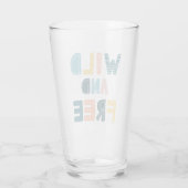 Wild en vrij glas (Achterkant)