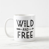 Wild en vrij koffiemok (Links)