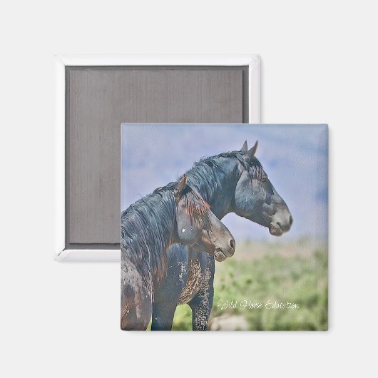 Wild en vrij, Magnet (Voorkant / Achterkant)