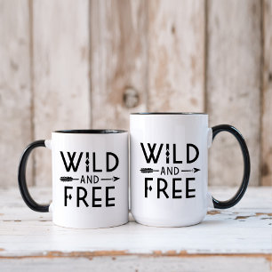 Wild en vrij mok