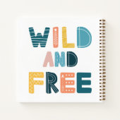 Wild en vrij notitieboek (Achterkant)