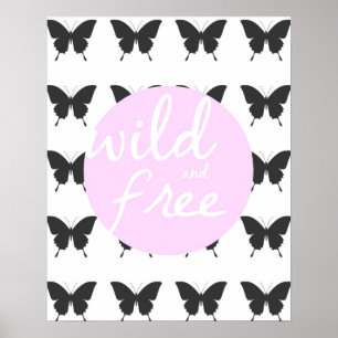 Wild en vrij poster