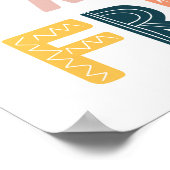 Wild en vrij poster (Hoek)