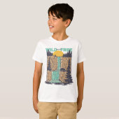 Wild en vrij t-shirt (Voorkant volledig)